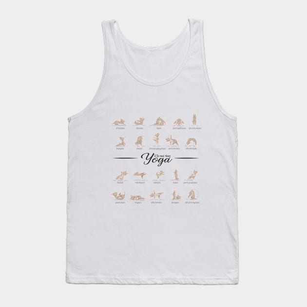 Little mice doing yoga poses Tank Top by Professional_Doodles